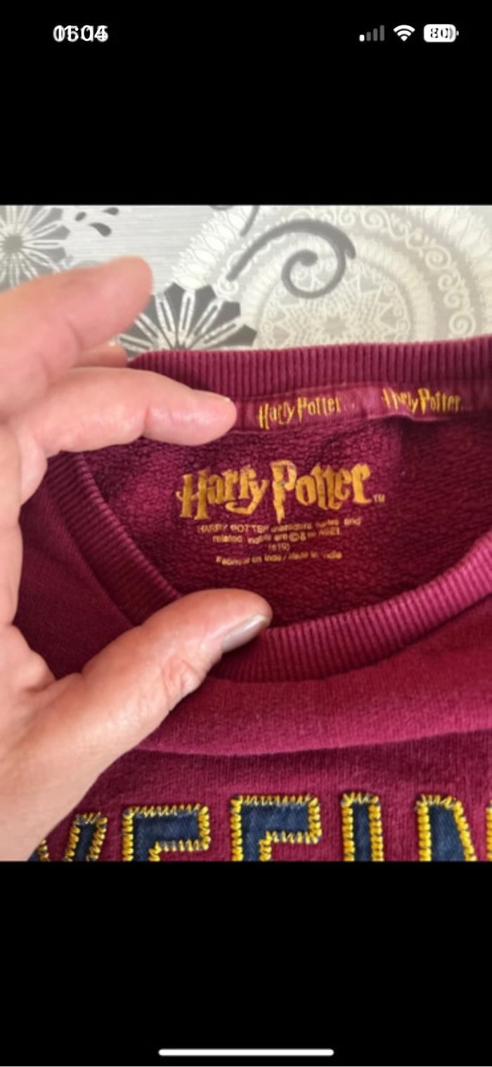 Sweat Harry Potter taille  16 ans - photo numéro 6