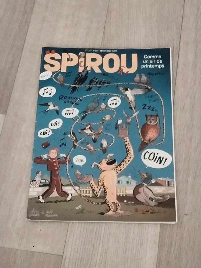 Lot de 10 BD magazines SPIROU année 2025 L089 - photo numéro 8