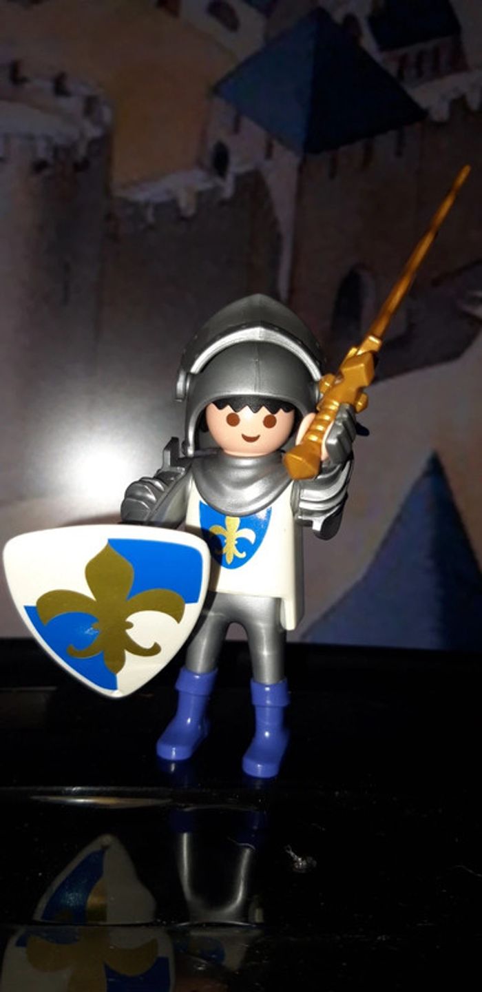 Playmobil 4616 Prince en armure bleue Playmobil Special Chevalier Knights 2003 - photo numéro 2