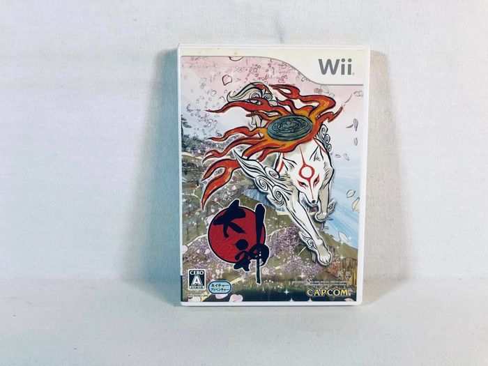 Okami Wii JAP Jeu Complet Très bon état - photo numéro 2