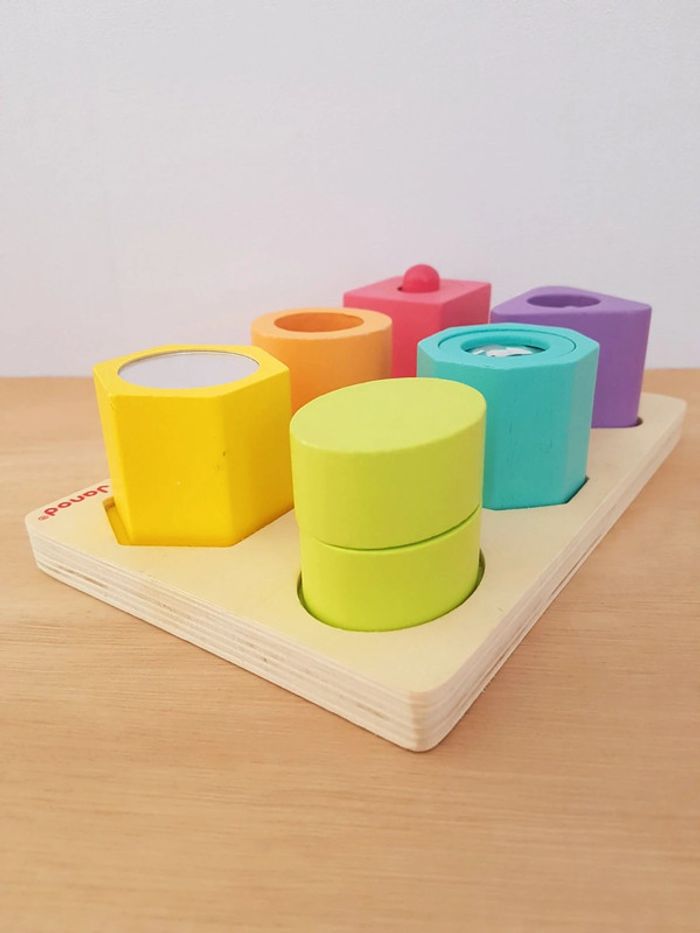 Janod cubes sensoriels I Wood en bois - photo numéro 15