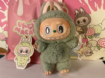 LABUBU Exciting Macaron – Green Grape – POP MART authentique