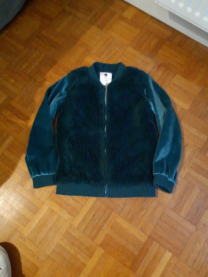 Veste mis saison velours 10 ans Z