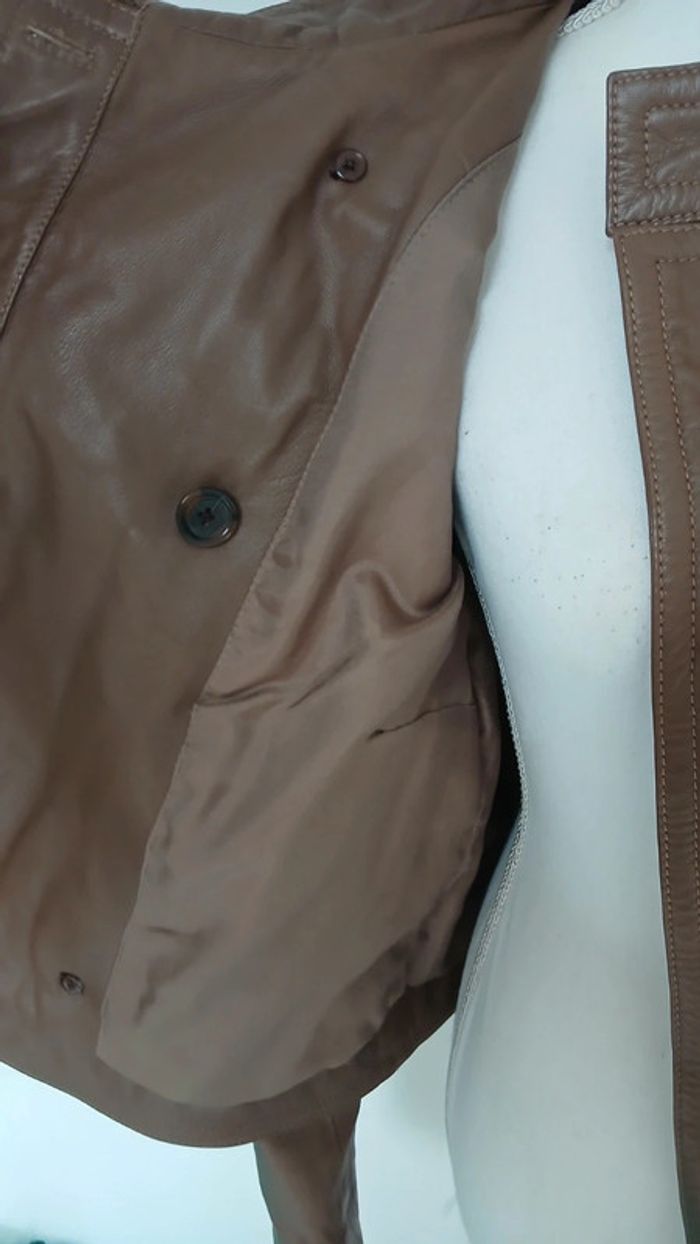 Veste en cuir d'ovin - photo numéro 7