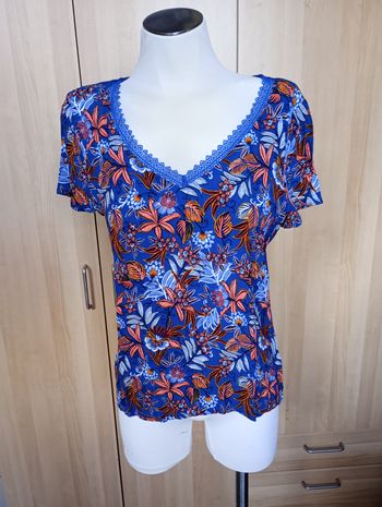 Blouse fleurs