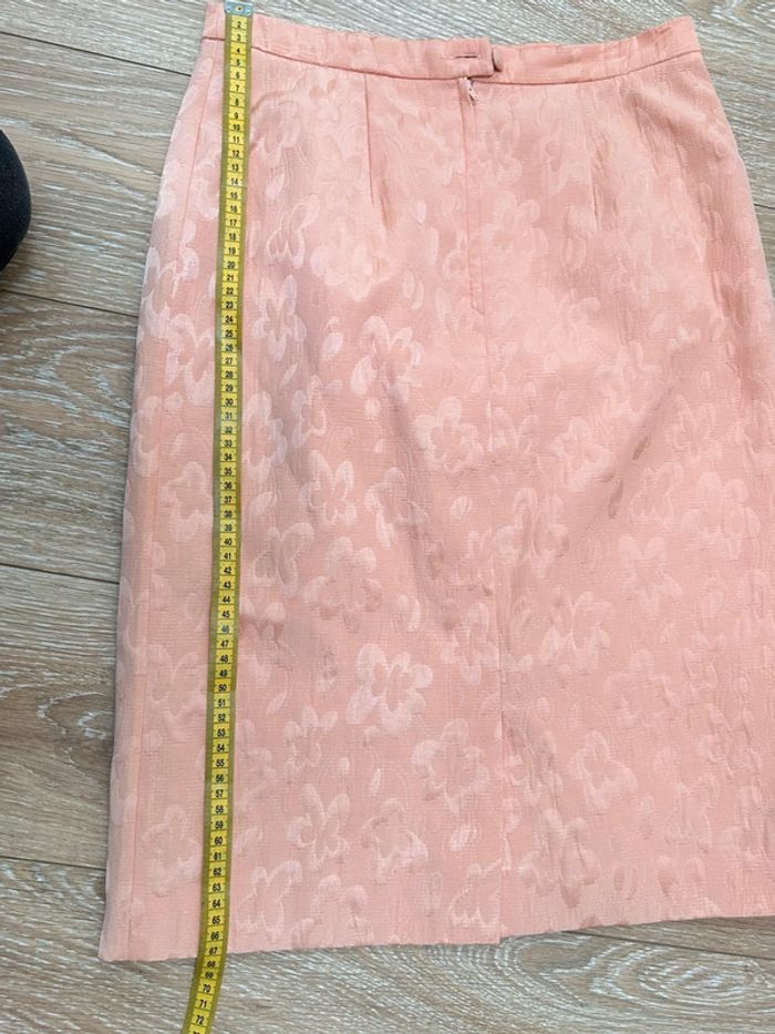 Ensemble veste blazer et jupe année 70 - taille 42 - charles guitard made in France - photo numéro 11
