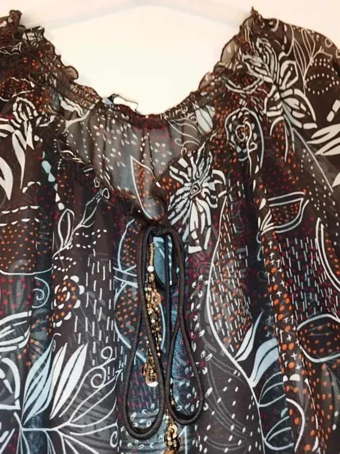 Blouse colorée - Vetissimo - taille 52 - photo numéro 7