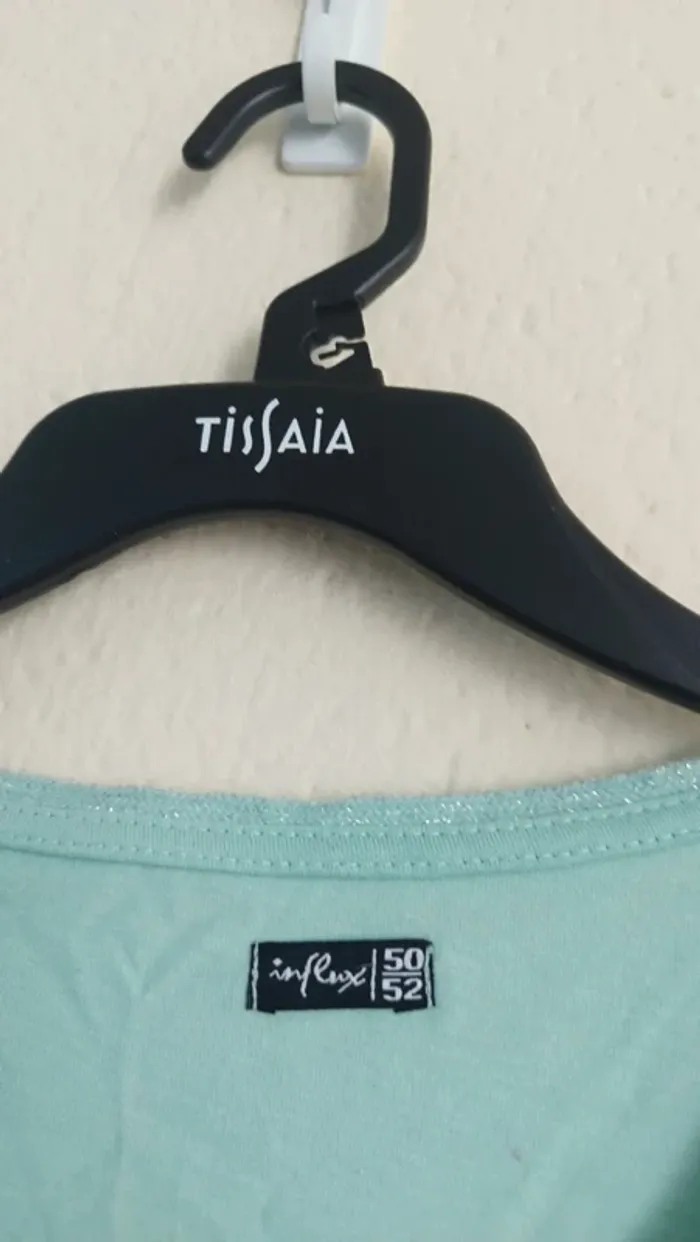 Tee-shirt turquoise - Influx - taille 50/52 - photo numéro 2