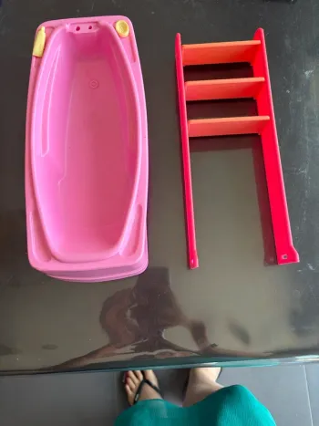 Baignoire + étagère Barbie 1993
