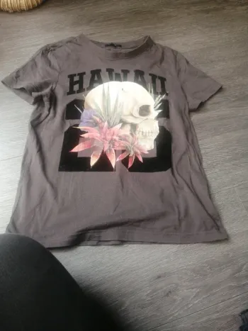 Tee shirt manche courte crane 10A