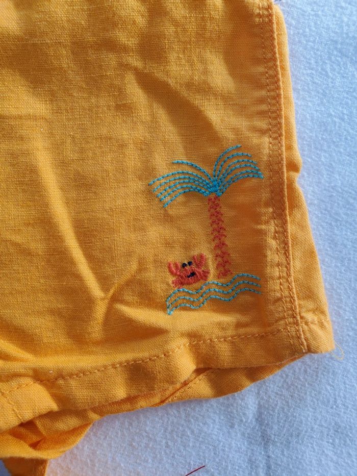 Salopette short "DPAM" 12mois - photo numéro 4
