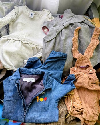 Lot vêtements bébé fille de 1 mois à 12 mois