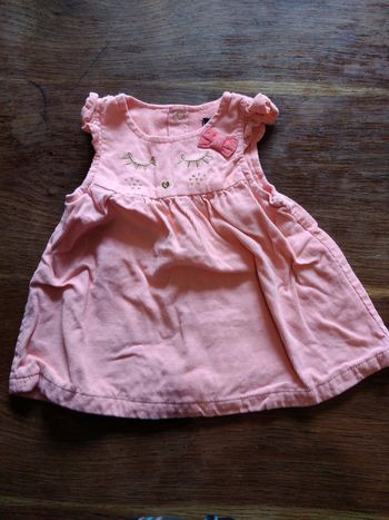 Robe en velour 3 mois