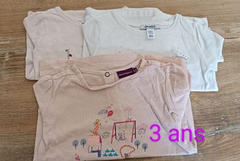 Lot de tee-shirts manches longues
