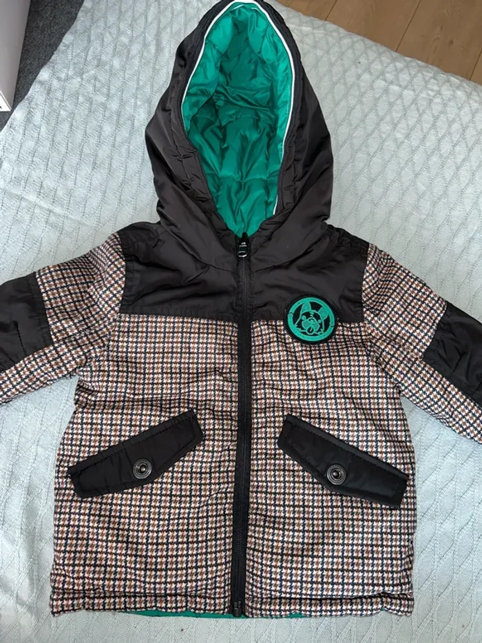 Manteau Catimini réversible bébé - photo numéro 2