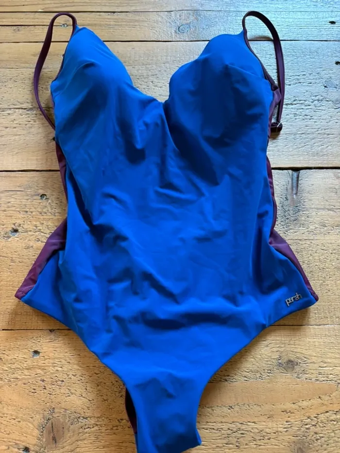 Maillot de bain 1 pièce parah 2 couleurs neuf - photo numéro 2