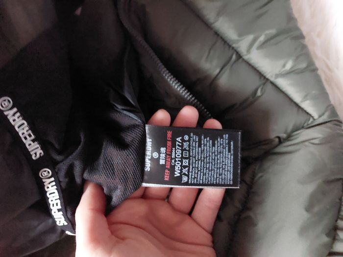 Doudoune Superdry Kaki - photo numéro 5