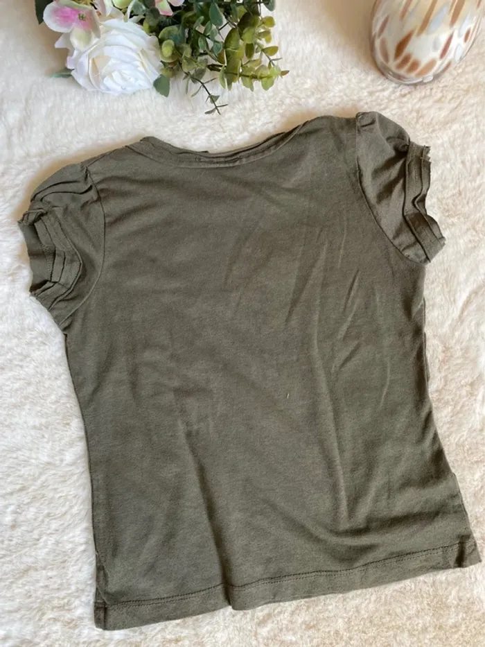 💚Très beau T-shirt IKKS fille 3 ans - style chic et tendance💚 - photo numéro 7
