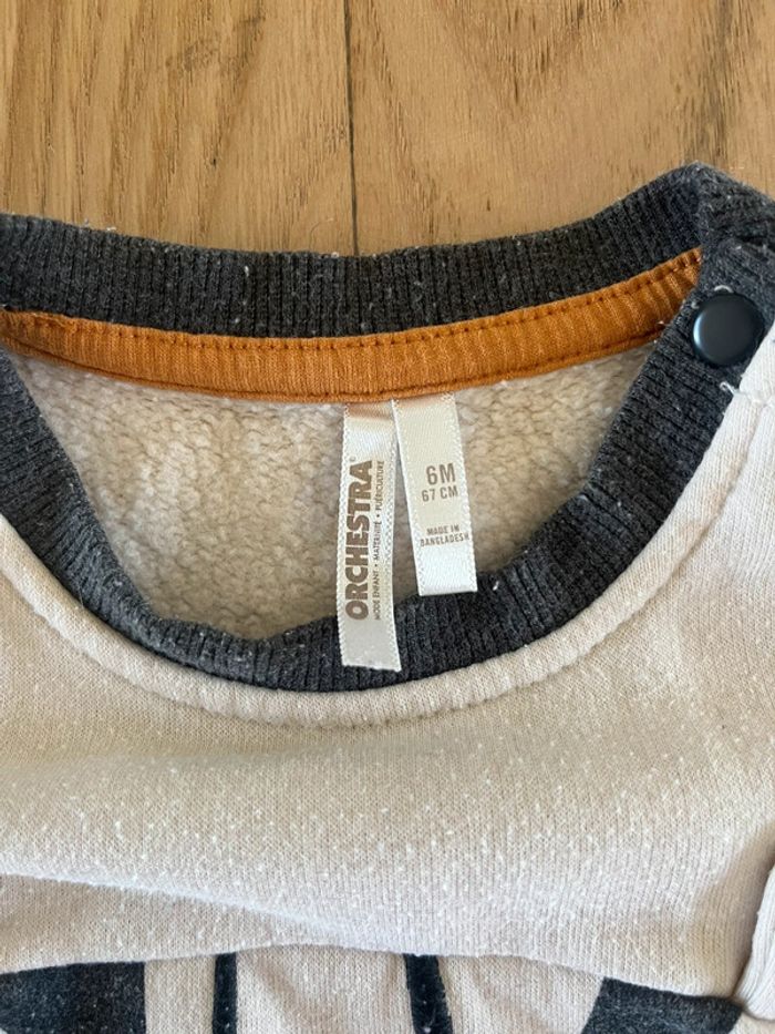 👶 Ensemble jogging Orchestra 6 mois garçon - photo numéro 5