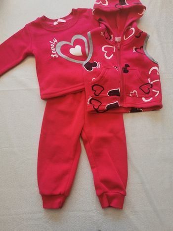 Ensemble jogging fille 3pieces