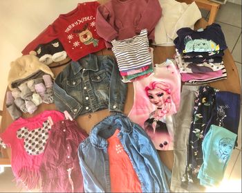 Lot vêtements divers fille