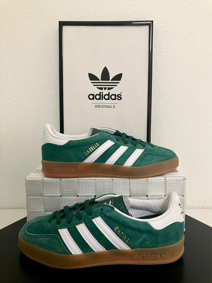 Adidas Originals Gazelle Indoor Green / White