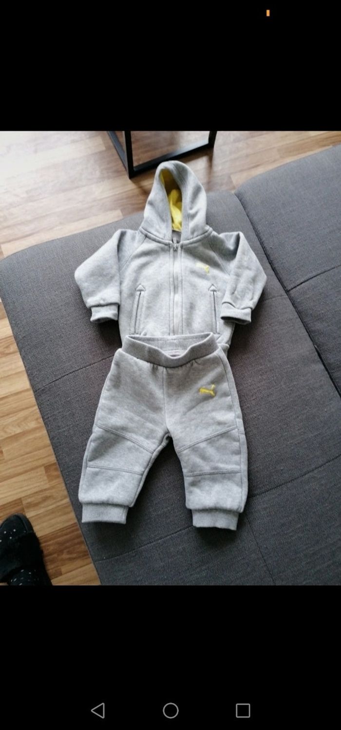 Survêtement jogging puma garçon 2/4 mois