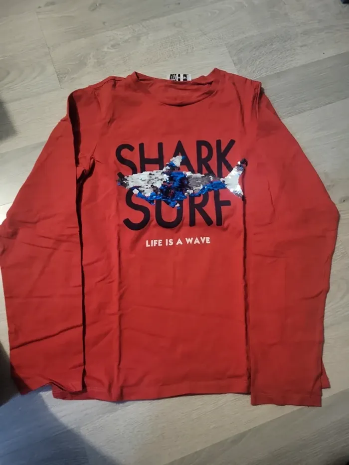 Tee shirt garçon 13,14 ans ,tex