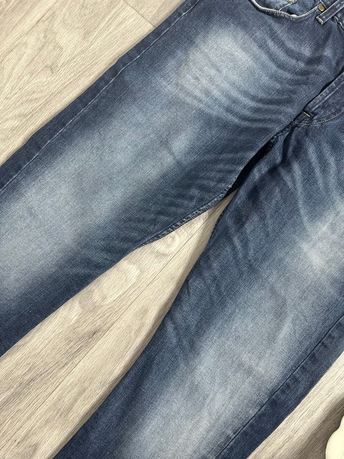 Jean denim slim bleu délavé T46 L/XL - photo numéro 2