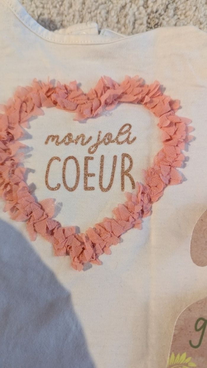 T-shirt cœur Tape à l'oeil - photo numéro 4