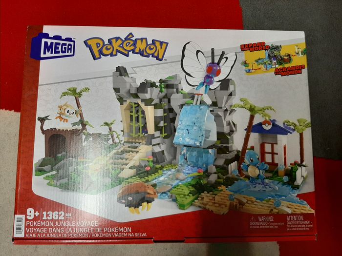 Jeu de construction pokemon voyage dans la jungle pokemon neuf jamais ouvert - photo numéro 2