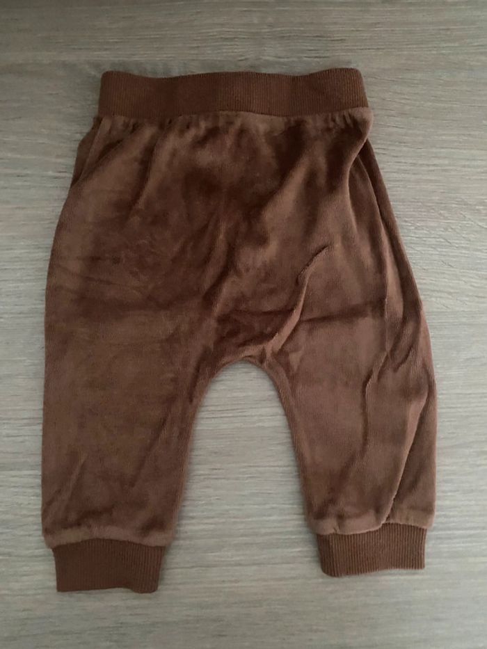 1 jogging en velours 9 mois