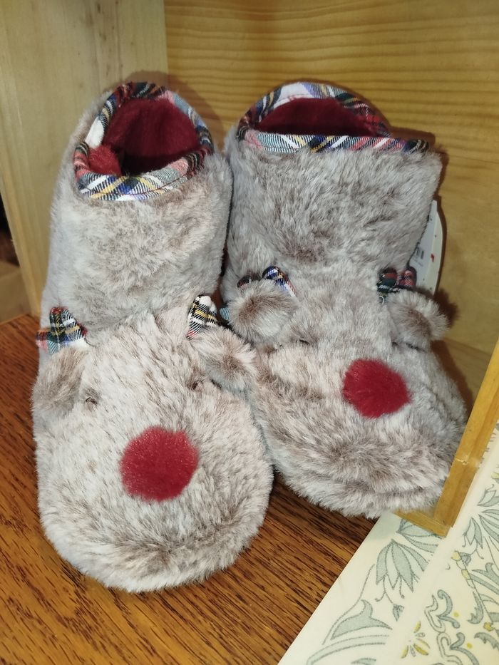 Chaussons fille petit renne P.33 - photo numéro 4