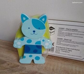 petit chat en bois a emboiter - Fnac - neuf