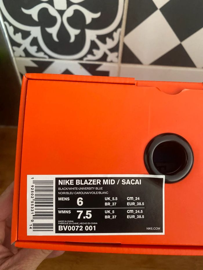 Nike blazer mid sacai 2019 - photo numéro 10