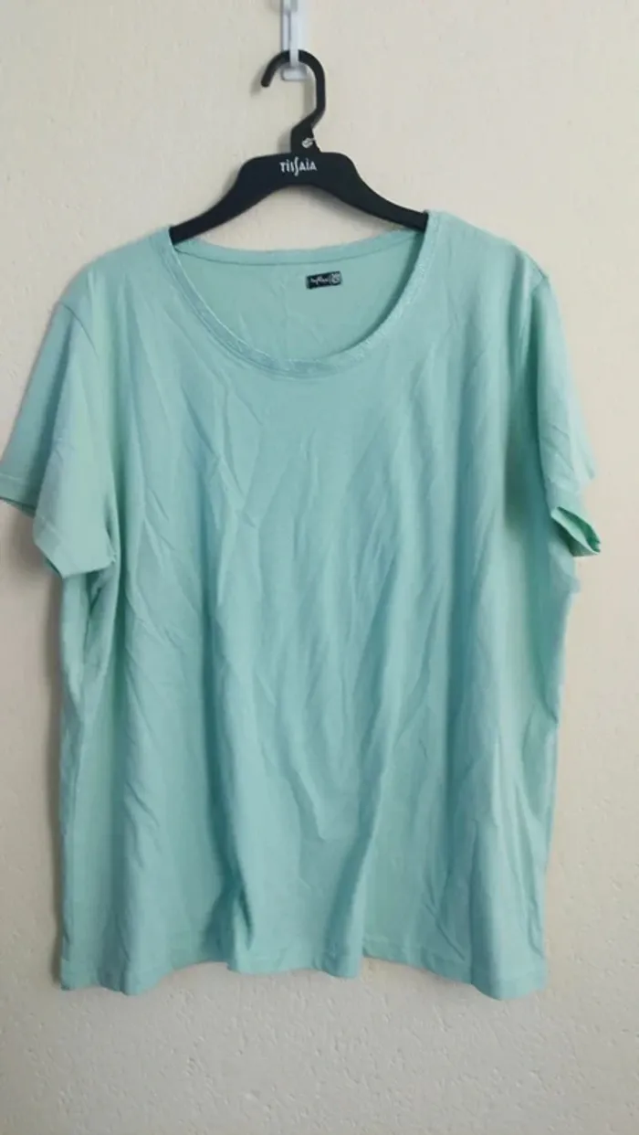 Tee-shirt turquoise - Influx - taille 50/52