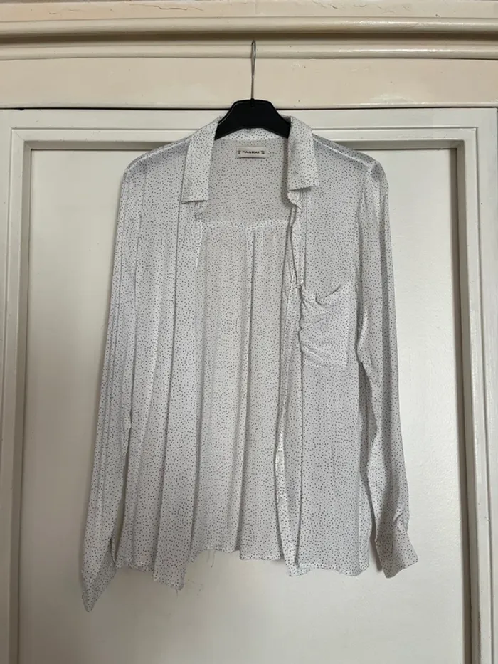 Chemise à pois