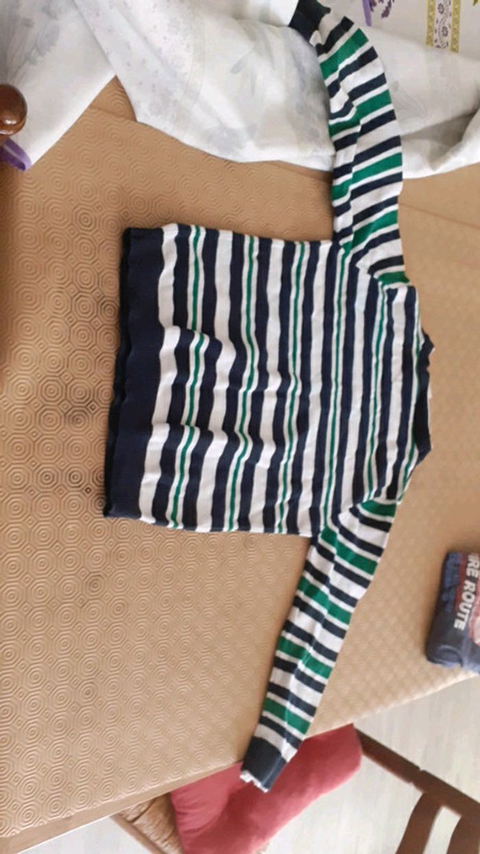 Pull manche longue rayé - photo numéro 4