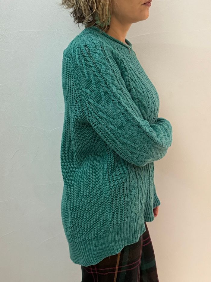 Pull vert - photo numéro 2