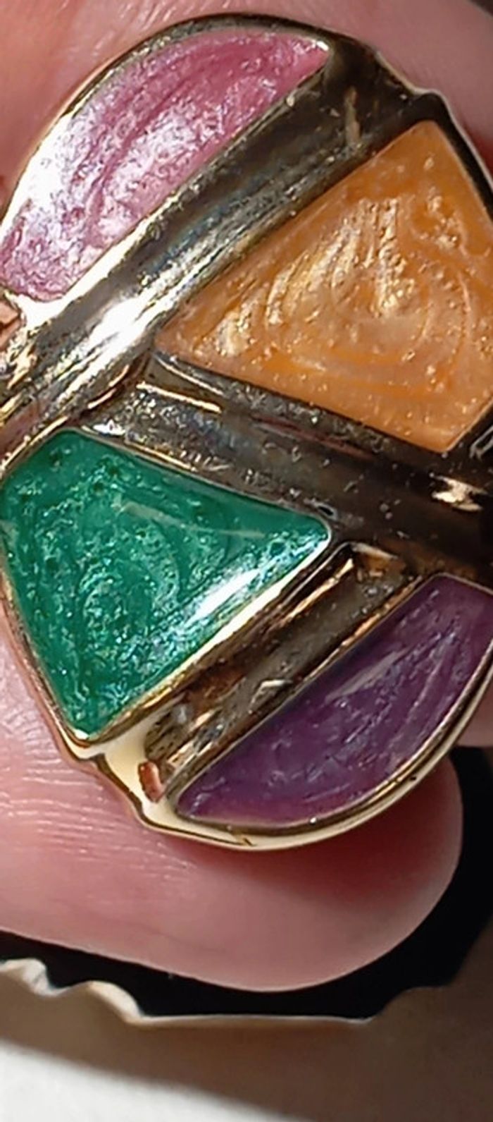 Clips d'oreilles Arlequin - photo numéro 3