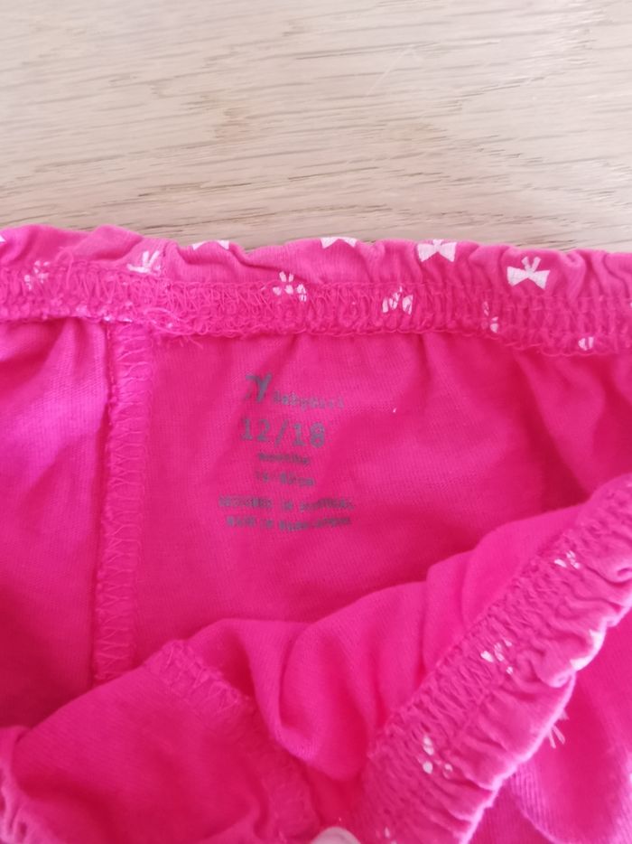 Ensemble été bébé fille 18mois t-shirt et bloomer 12/18 mois zy baby tbe - photo numéro 6
