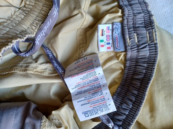 Pantalon de sport Reebok jaune paille taille 14 ans - photo numéro 9