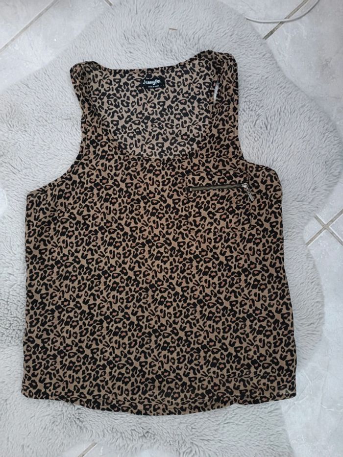 Débardeur léopard femme taille M Jennyfer