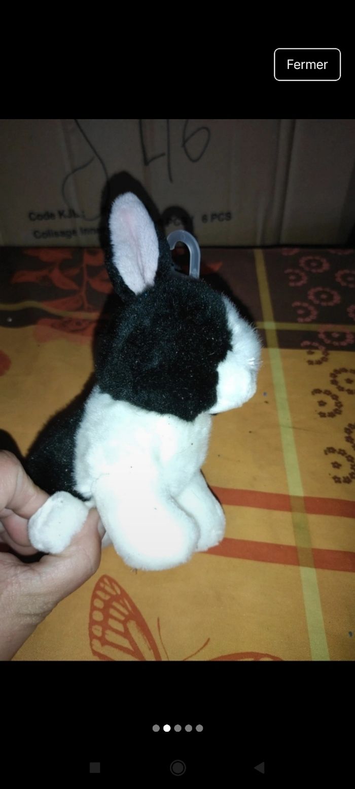 Petite peluche lapin j46