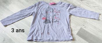 Tshirt manche longue 3 ans