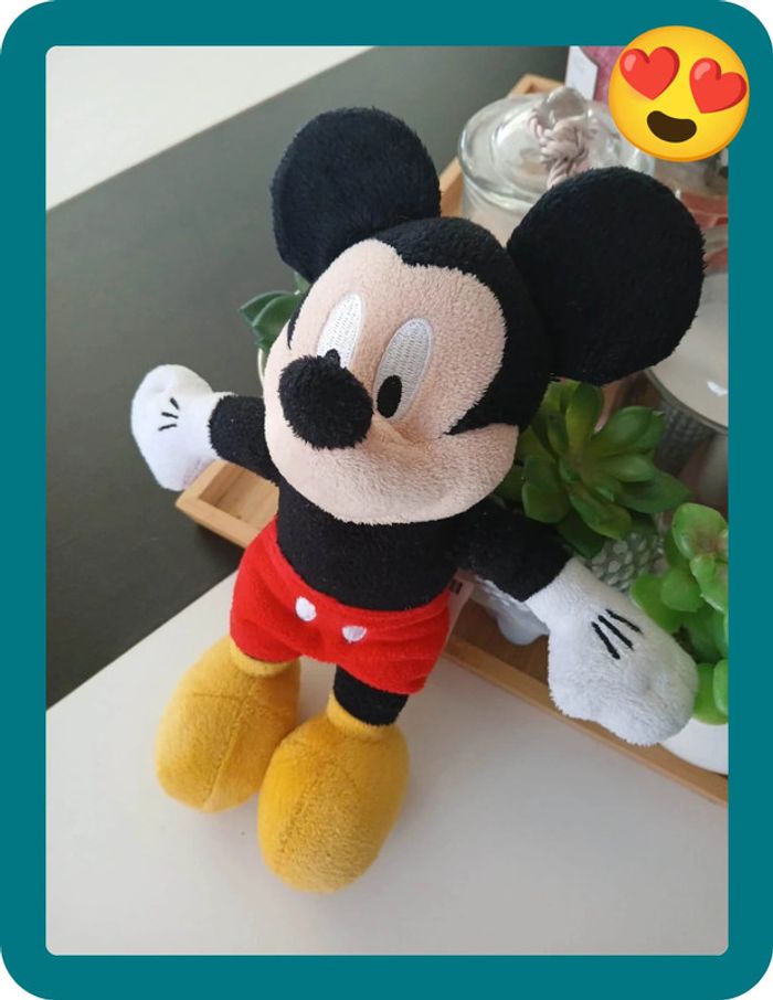 Péluche doudou Disney Mickey🌿🎁 - photo numéro 2