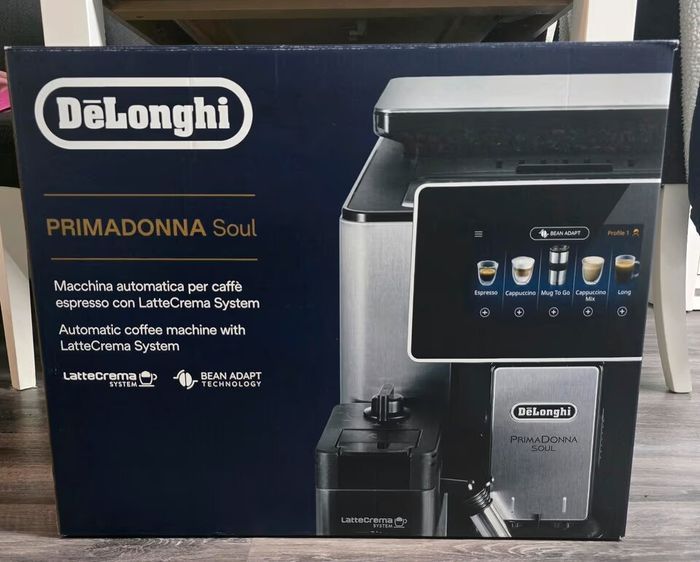 Machine à café De'Longhi PrimaDonna Soul ECAM 610.75 MB Neuf - photo numéro 2