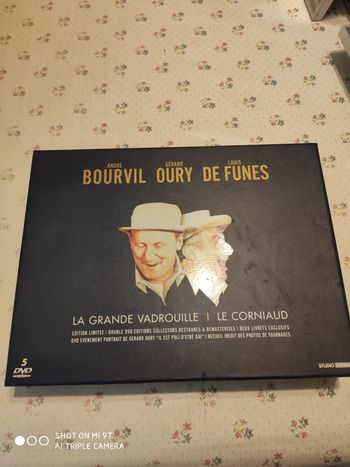 Coffret de deux films cultes de Louis de Funès et Bourvil 