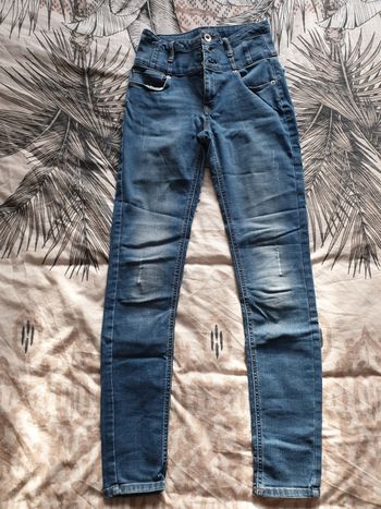 Jeans taille haute