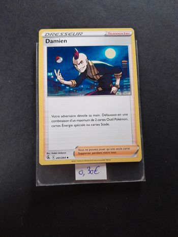 Carte Pokémon Damien 241/264
